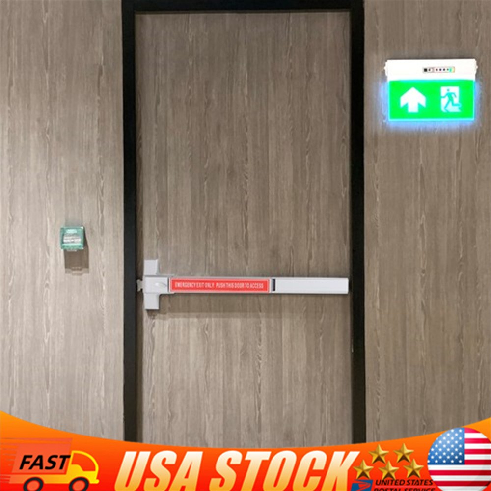 Door Push Bar Panic Exit Device Heavy Duty Emergency Hardware Commercial Grade