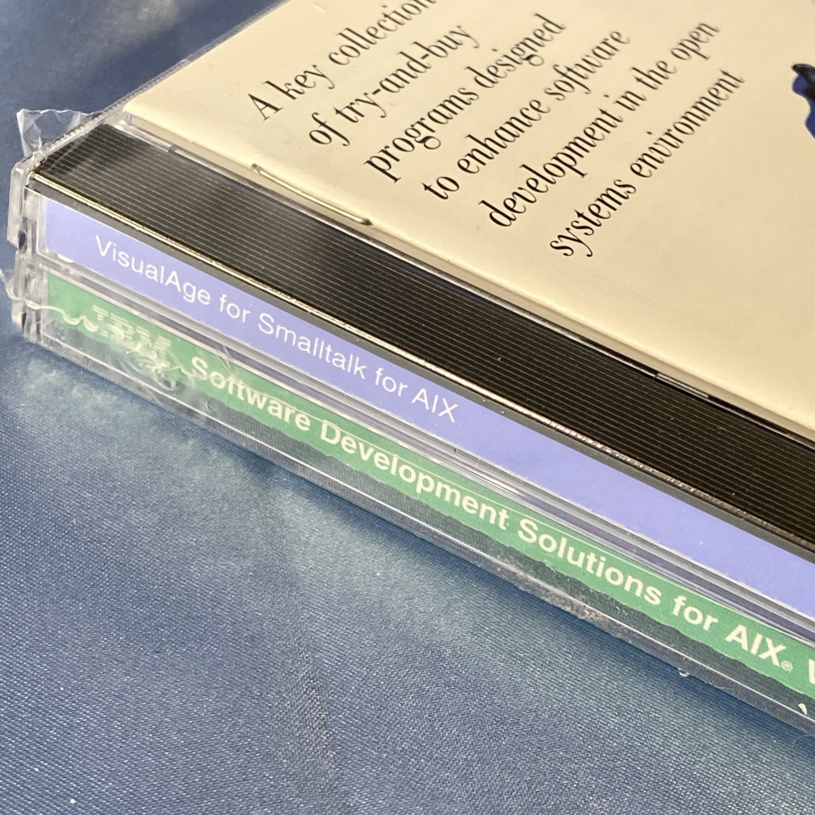 (Sealed) IBM AIX Version 4 Software Development Solutions USA CD-ROM + VisualAge