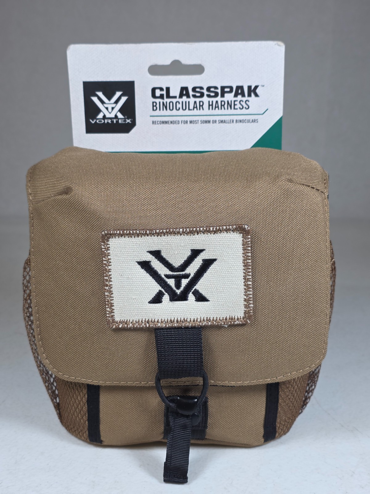 Vortex GlassPak P400 Binocular Harness Chest Pack Case Tan MISSING STRAPS
