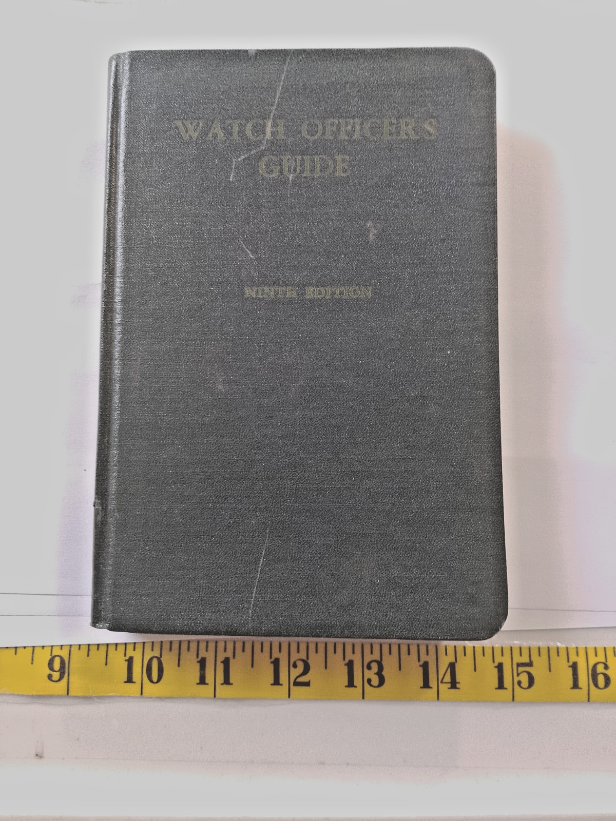 USN Navy Watch Officer Guide 1961 used