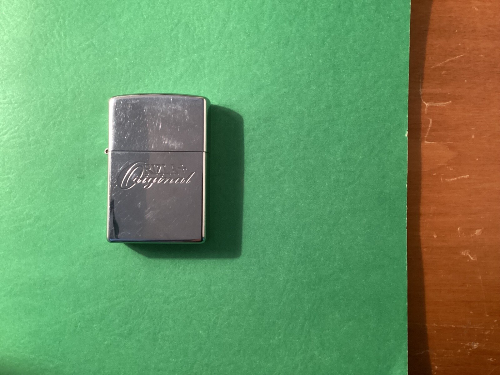 1997 Zippo Advertising "Rizla+ Origional" Used