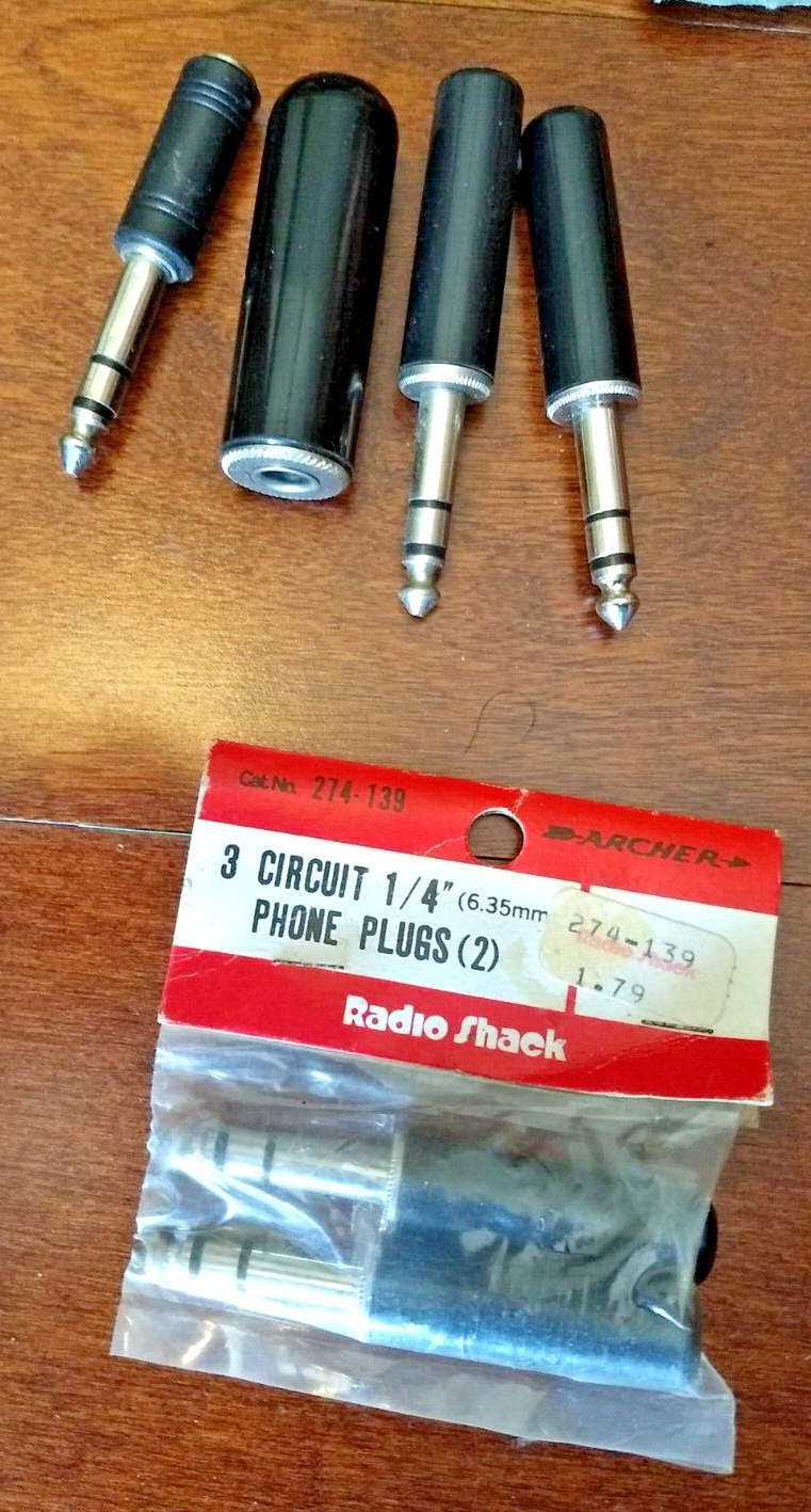13 guitar / Phono / Acceseries cables & Plugs effect patch SWITCHCRAFT + WHISPER