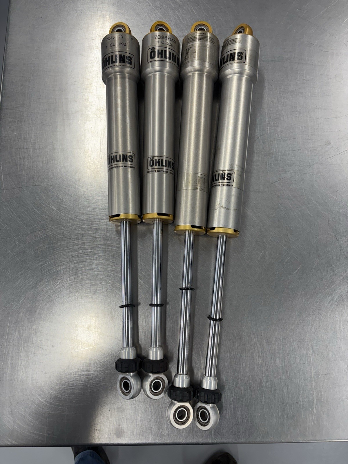 Ohlins WCJ Race Car Shocks NASCAR Late Model