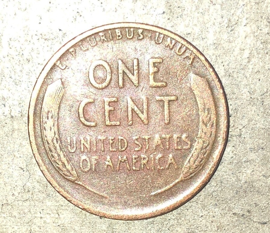 1944 S Wheat Penny