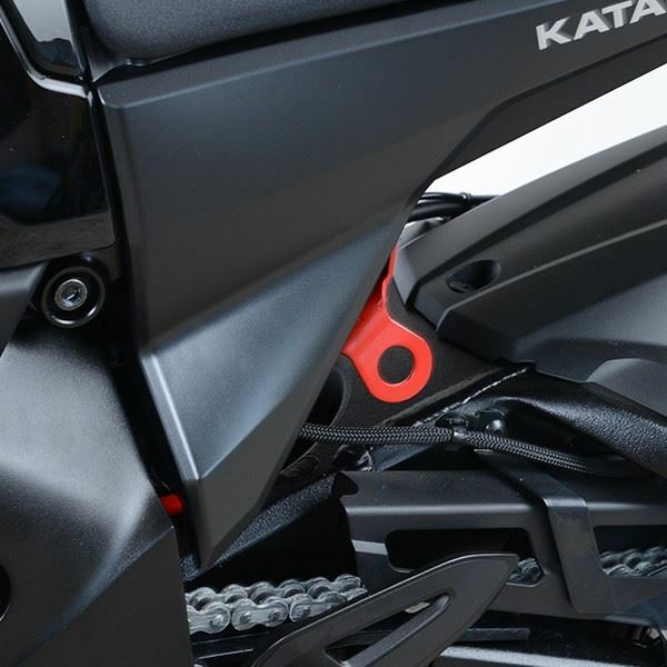 R&G Tie-Down Hooks Red Suzuki Katana 2019 - 2024
