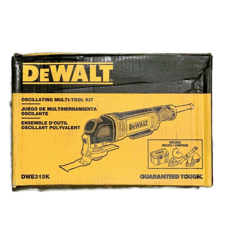 DEWALT DWE315K Multi Material Corded Electric Oscillating Tool Kit