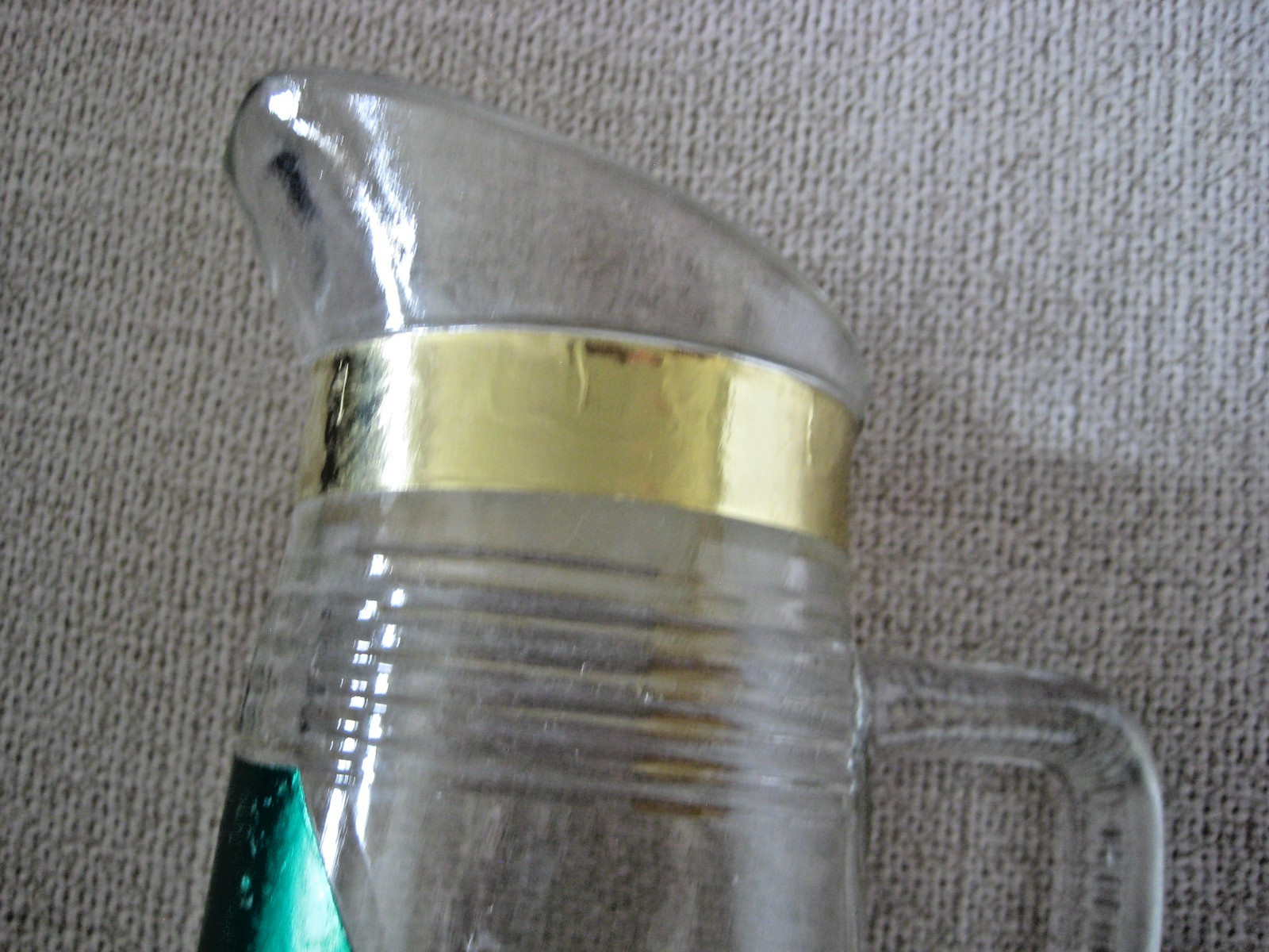 Vintage Wolfschmidts Vodka Empty Decanter Bottle Pitcher d-126-58-60