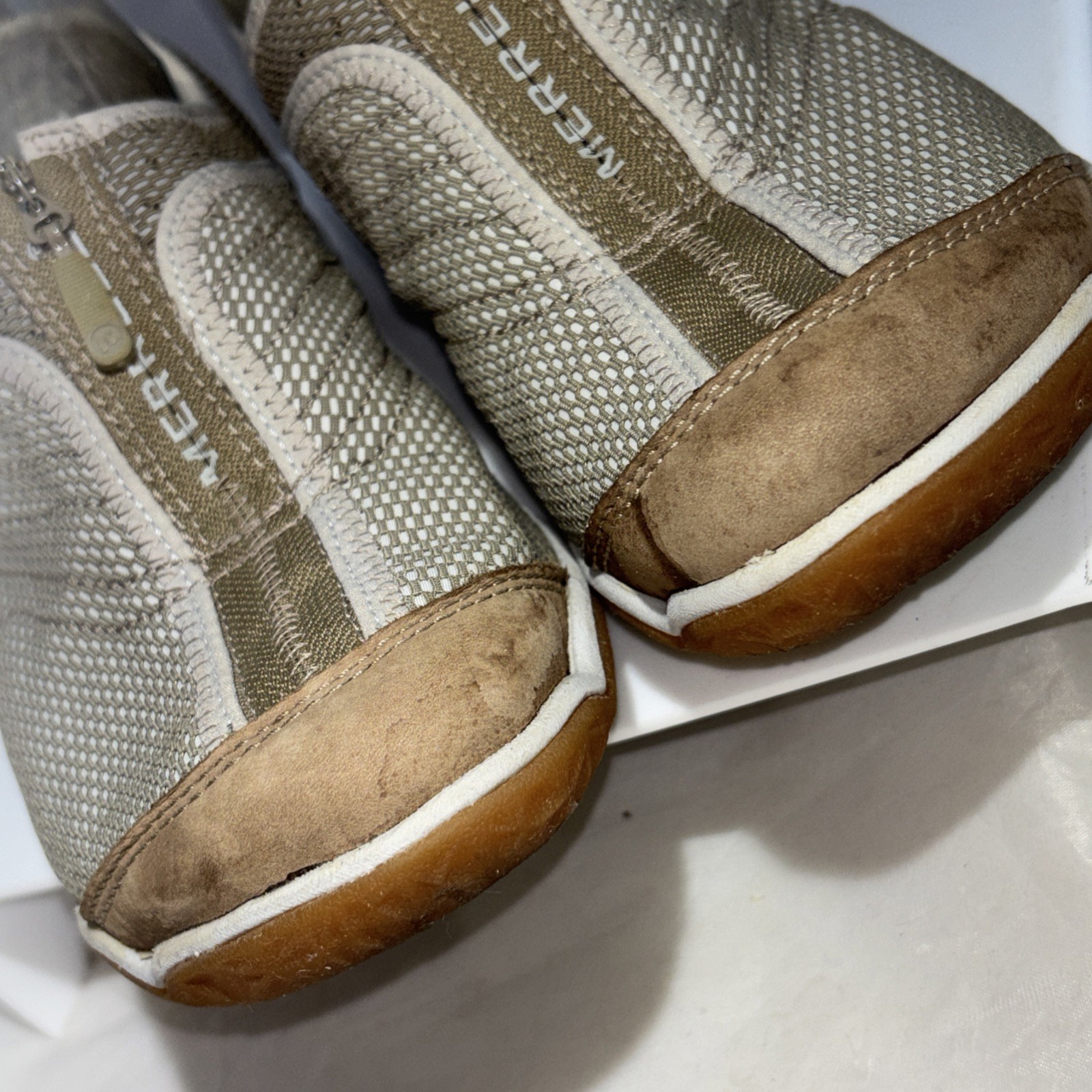 Merrell Women’s Size 8.5 Lorelei Zip Deep Tan Shoes Sneakers
