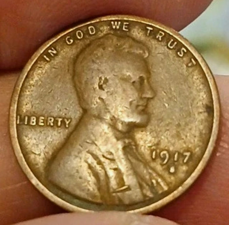 1917 Lincoln Wheat Small Cent Bronze BN Philadelphia Business Strike KM#132