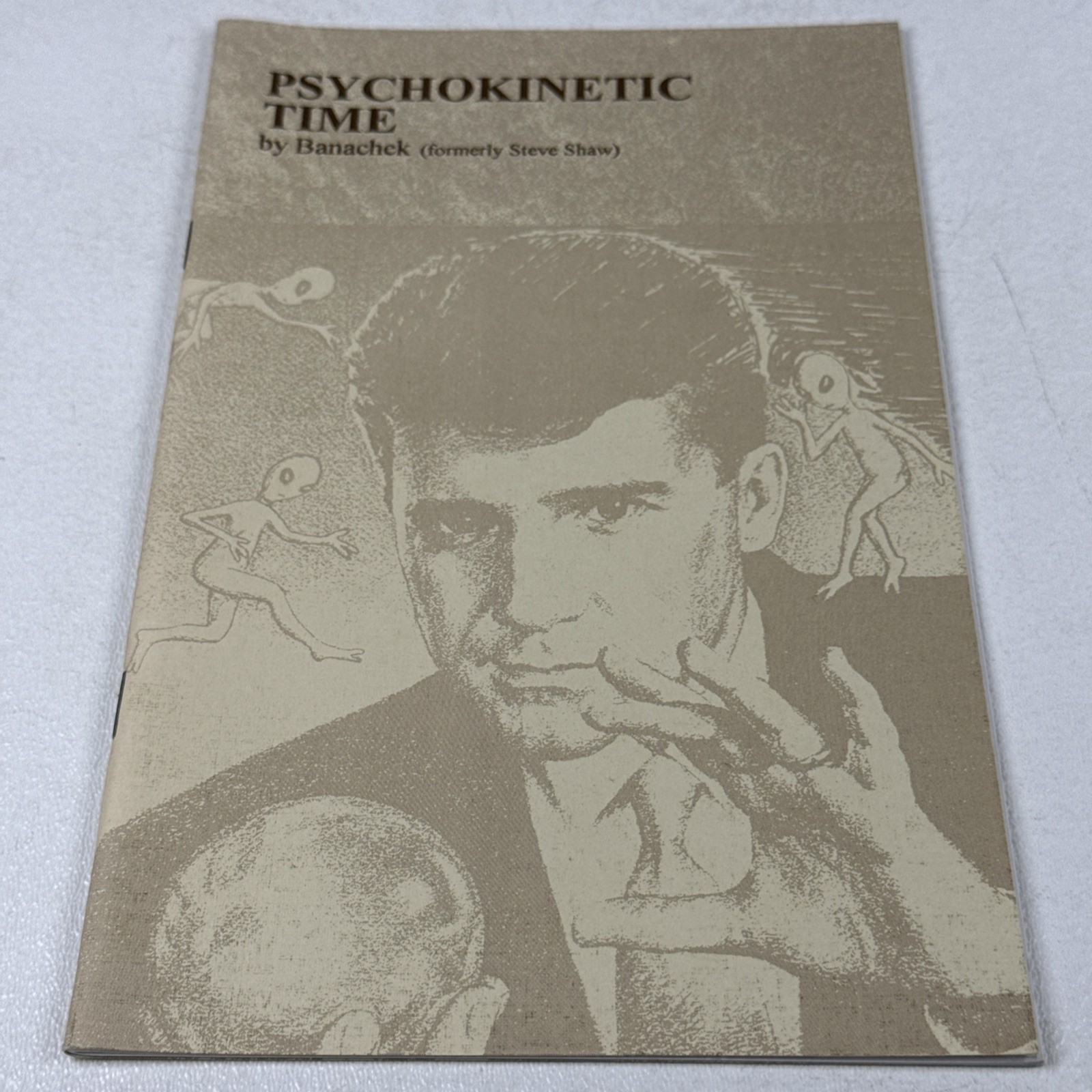 Psychokinetic Time Banachek Mentalism Magic Booklet Watch Trick 1999