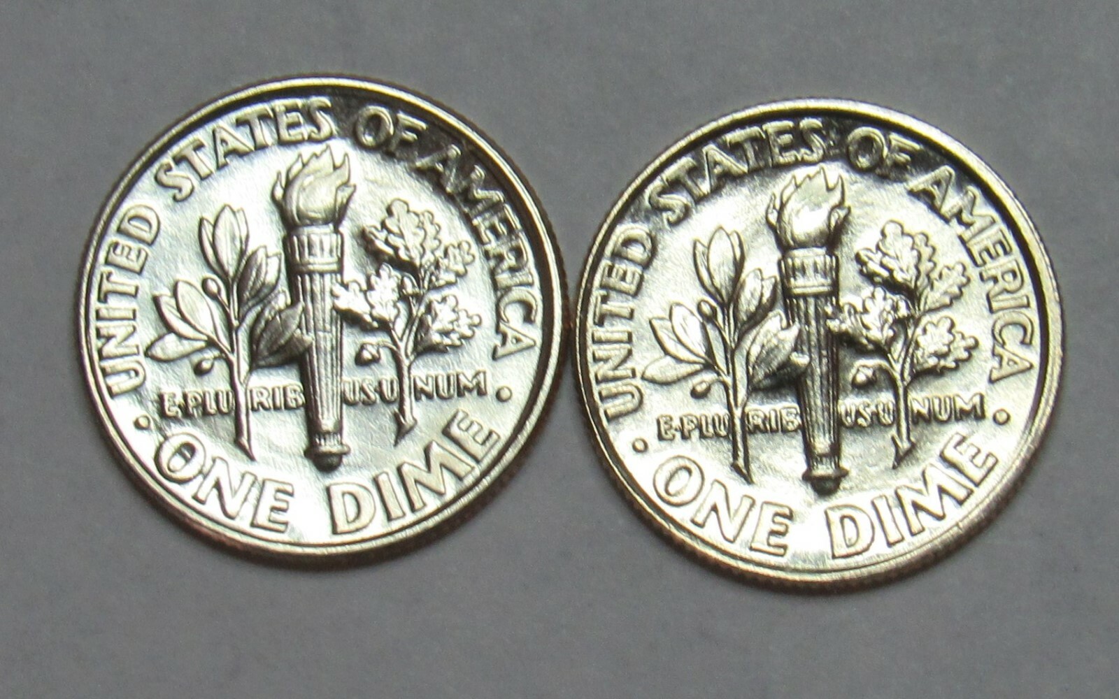 1993 P&D Roosevelt Dimes in Brilliant Uncirculated condition