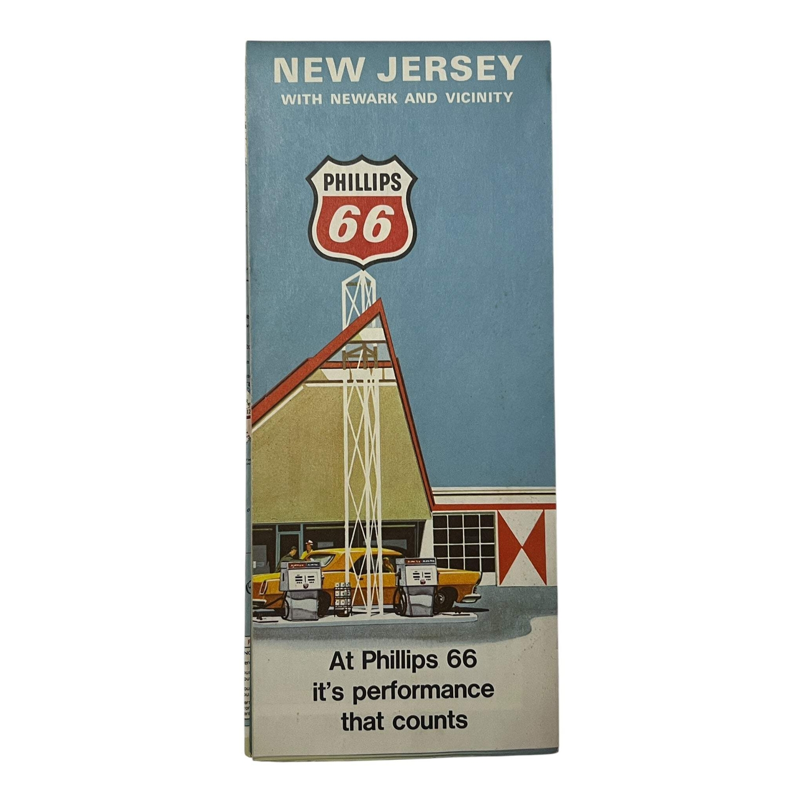 Map - Phillips 66 New Jersey with Newark and Vicinity