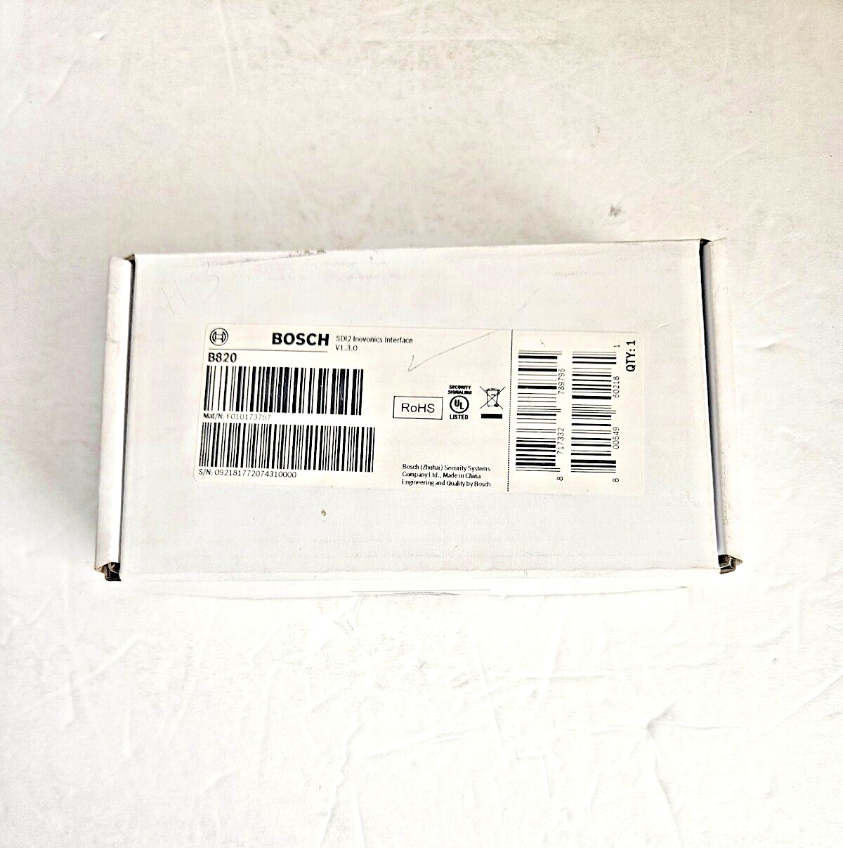 Bosch B820 Inovonics SDI2 Bus Interface Module NEW (Open Box)
