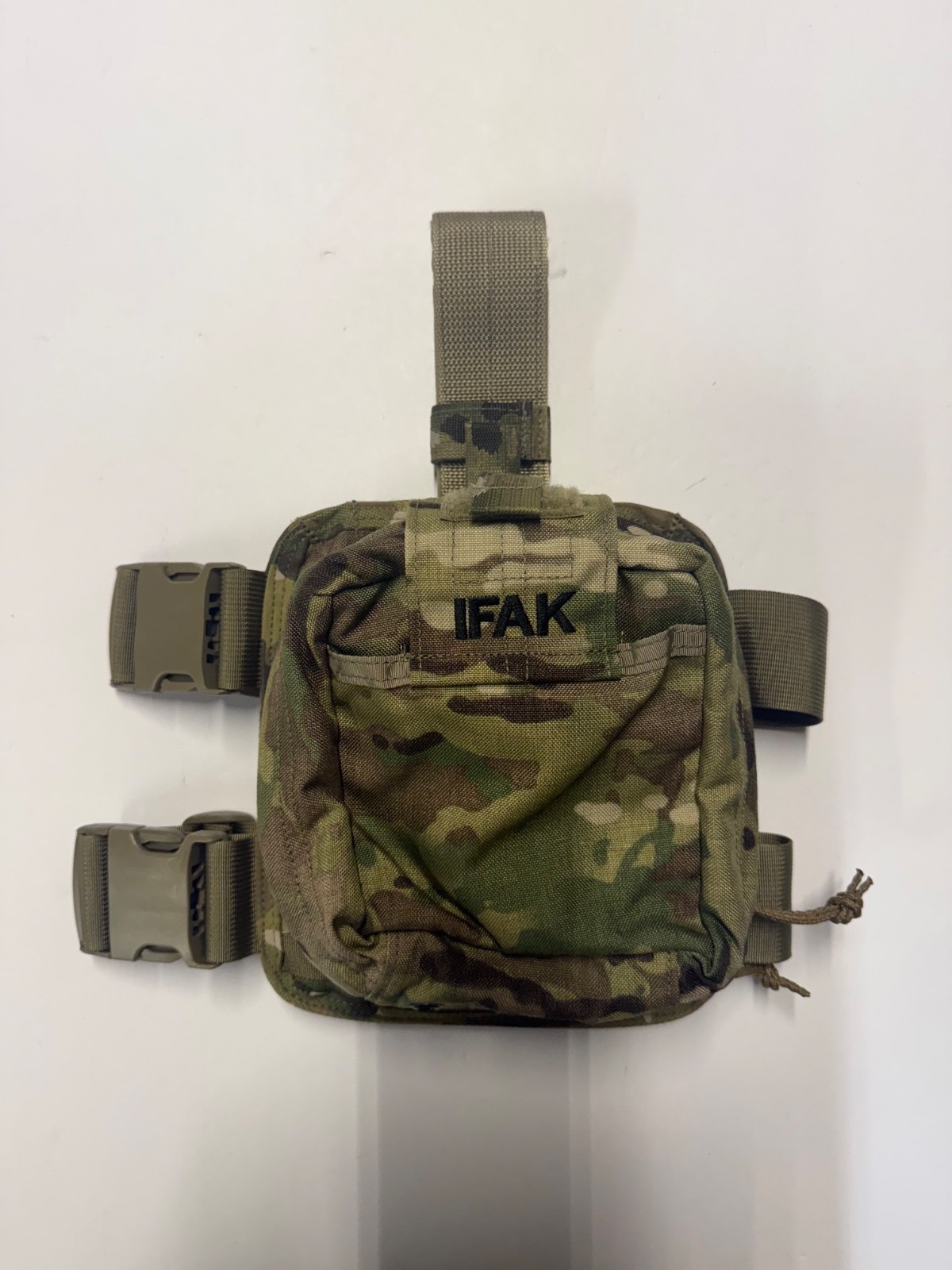 NEW S.O. Tech Individual SOF IFAK Pouch W/ Drop Leg Panel Multicam RARE