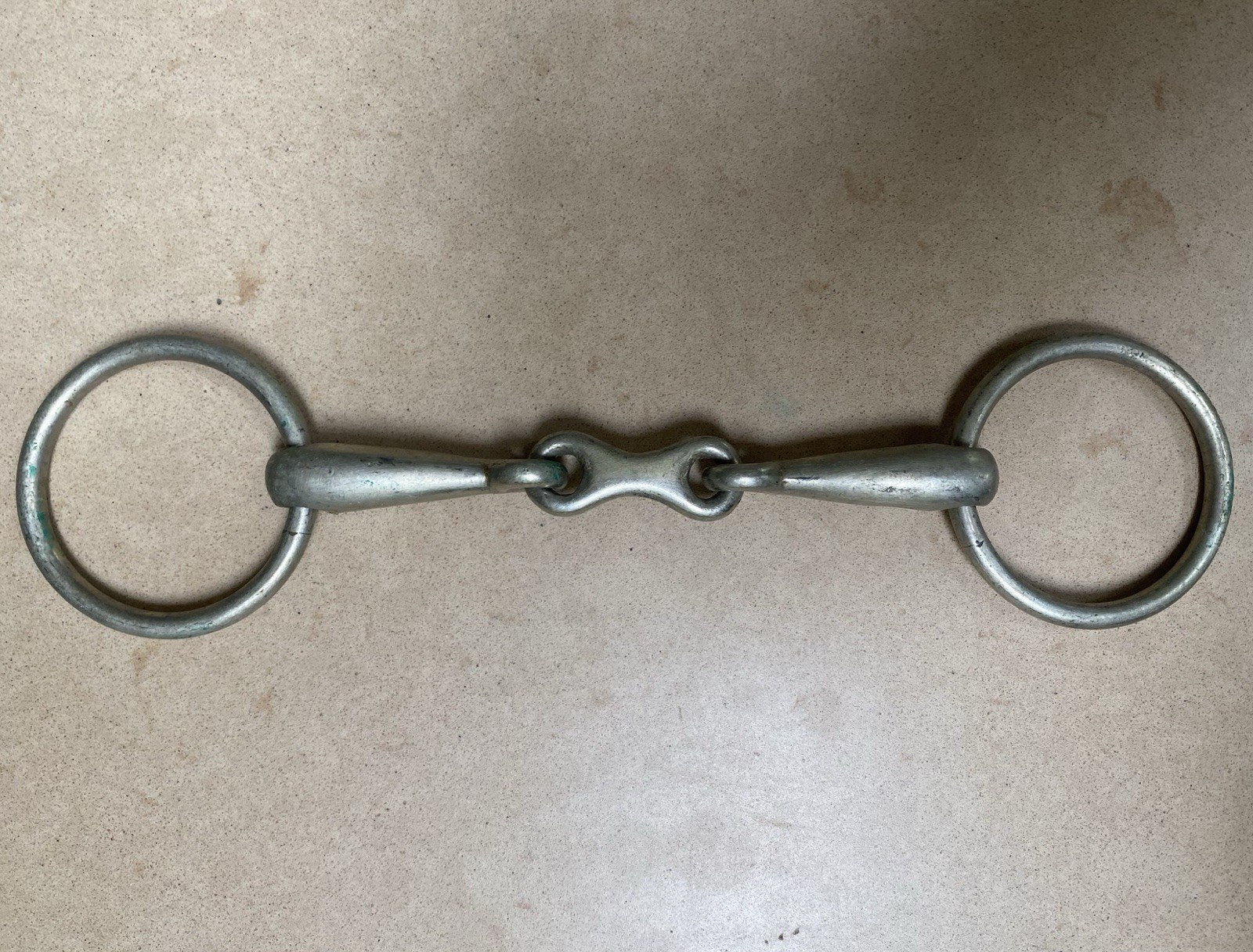 Herm Sprenger Loose Ring Alloy Snaffle Bit 5.5” w/ French Link