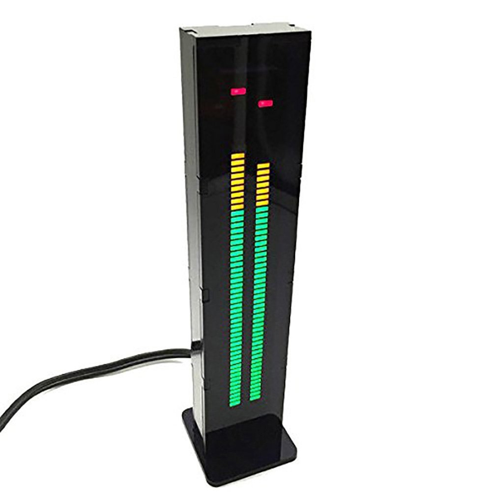 for Professional grade AS60 Dual channel LED Volume Meter for Audio Analysis
