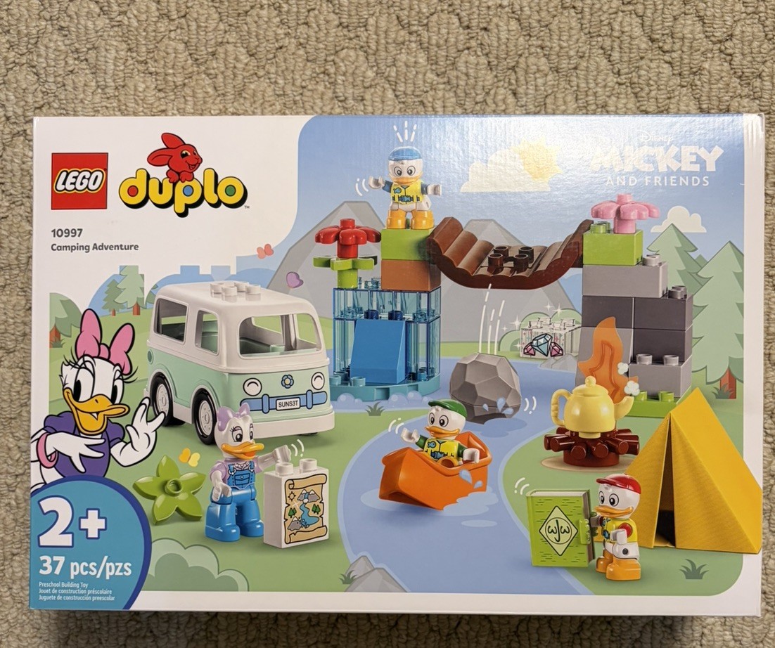 New LEGO Duplo Mickey & Friends Camping Adventure 10997 Disney Daisy Duck Sealed
