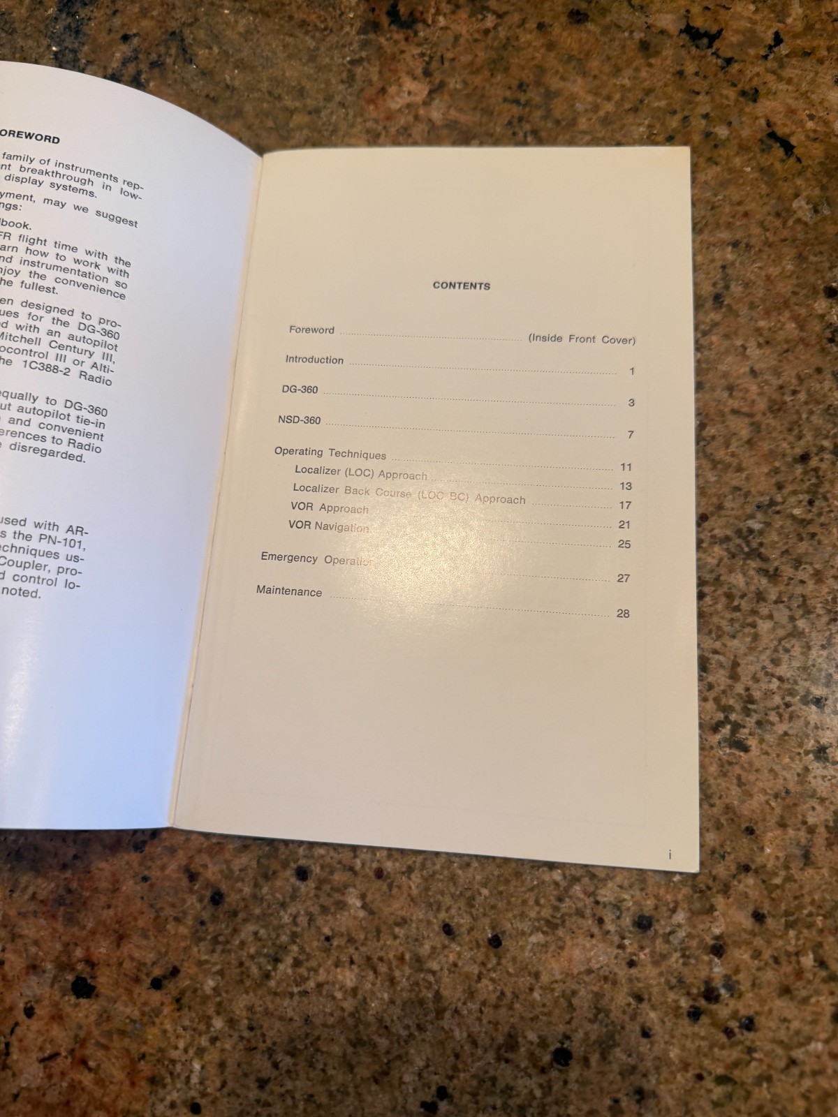 Edo-Aire Mitchell Pilot's Handbook for the DG-360, NSD-360/ (Slaved) Compass Sys