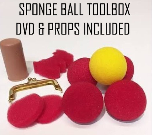 SPONGEBALL TOOLBOX BY STEVE DACRI - INCLUDES DVD & PROPS - 2 HOURS TRAINING