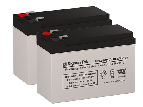 12V 10AH Scooter Battery Set (Replacement) For X-Treme X-300 12 Volts 10 Amps