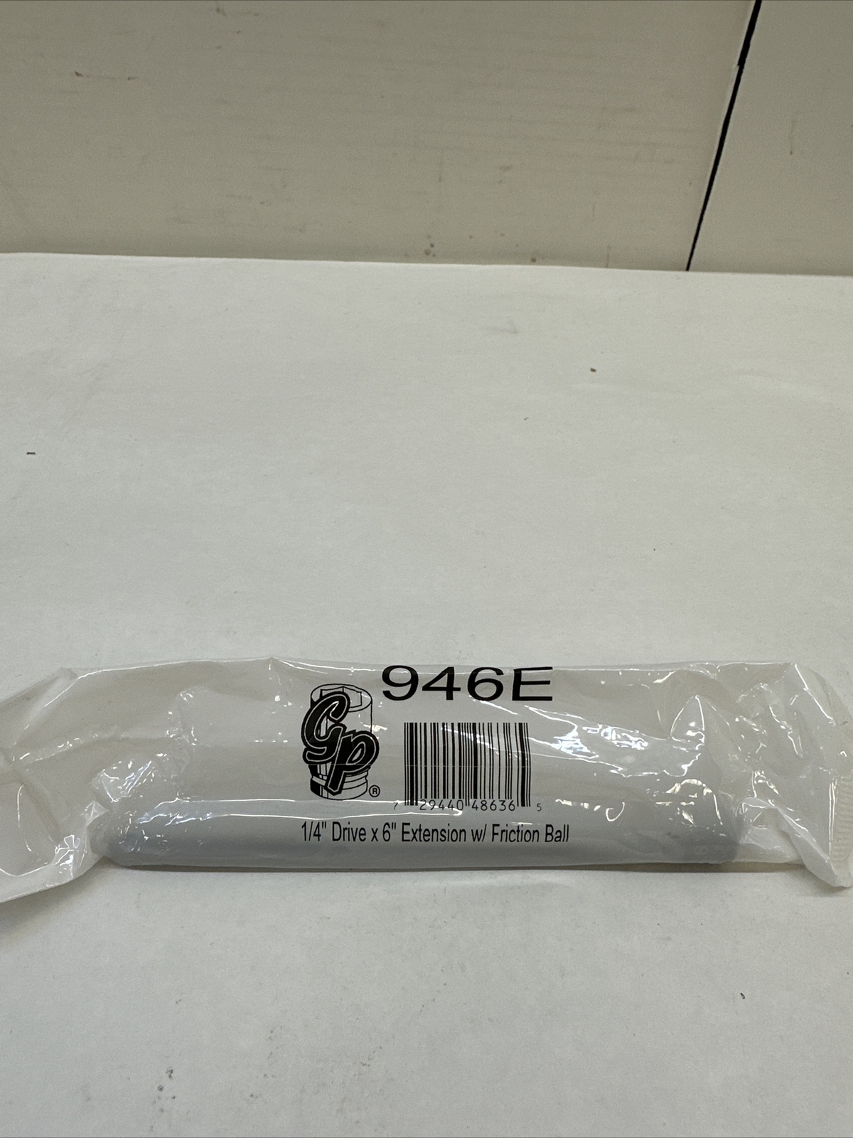 Grey Pneumatic 946E 1/4" Drive x 6" Extension w/ Friction Ball Socket