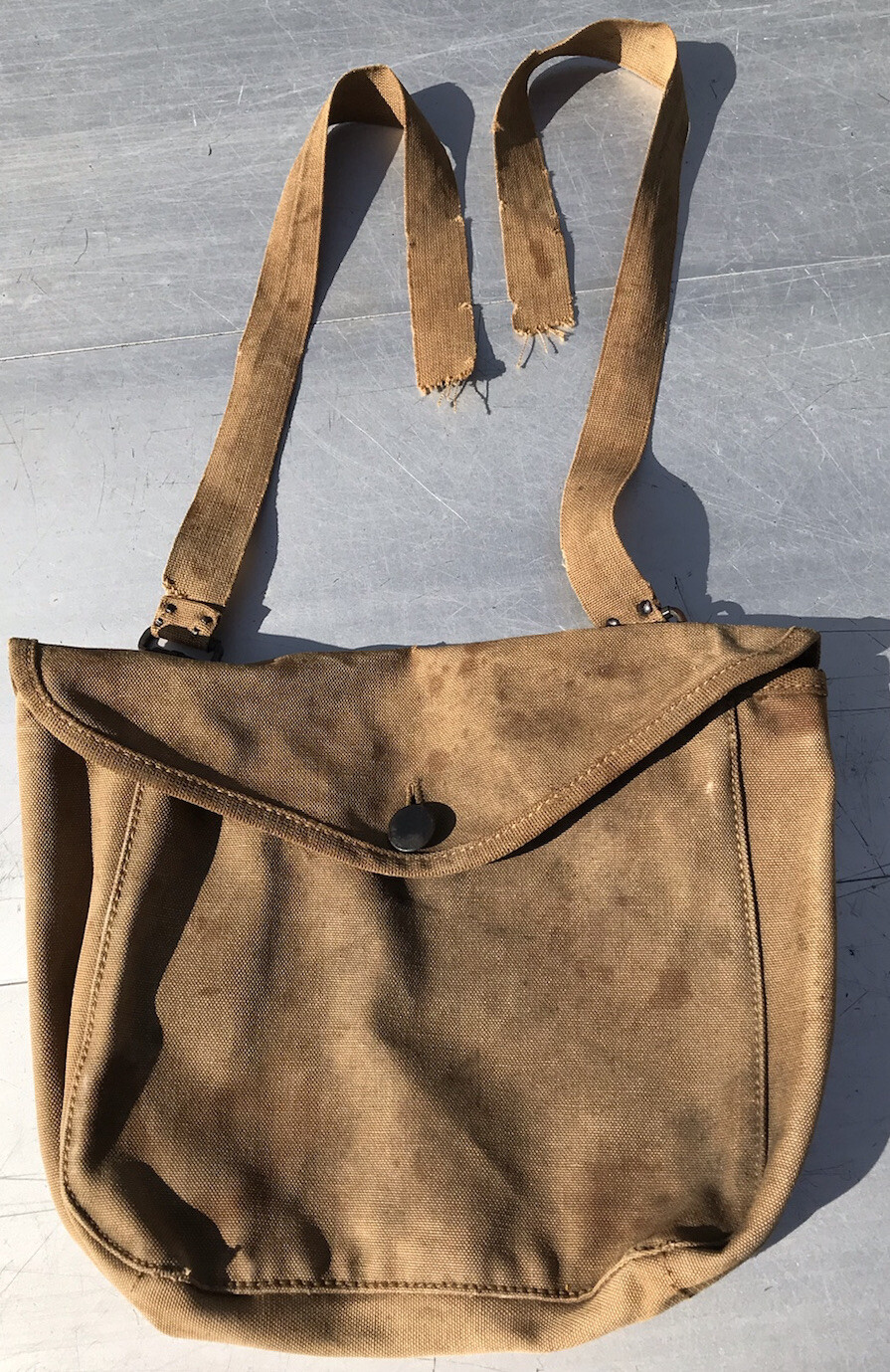 Vintage Military Haversack -  Pre WW-2  Dated 1933. Reenactment Mountain Man