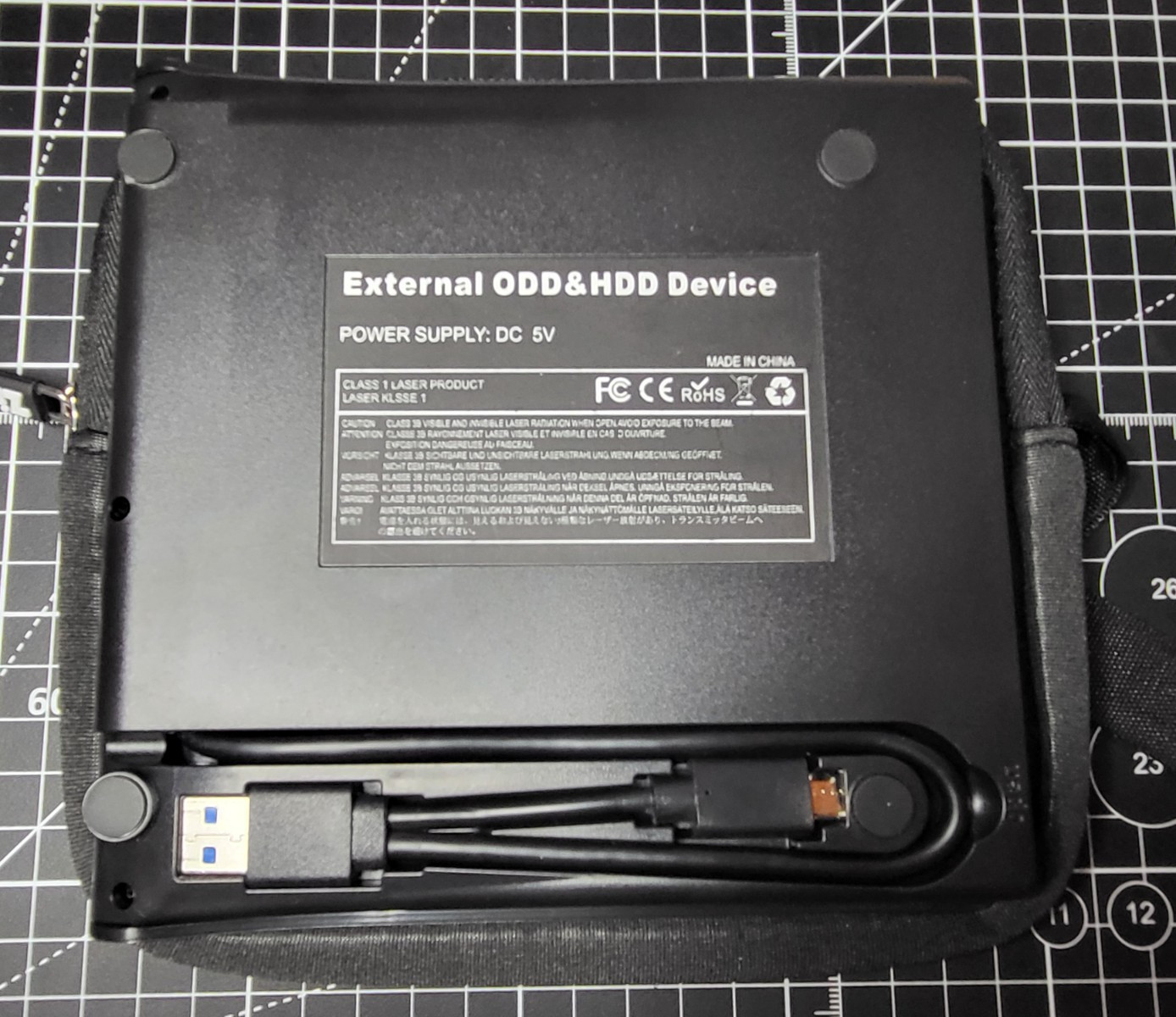 New Ziweo CD/DVD External PC reader for (Windows, Linux, & Mac OS systems)