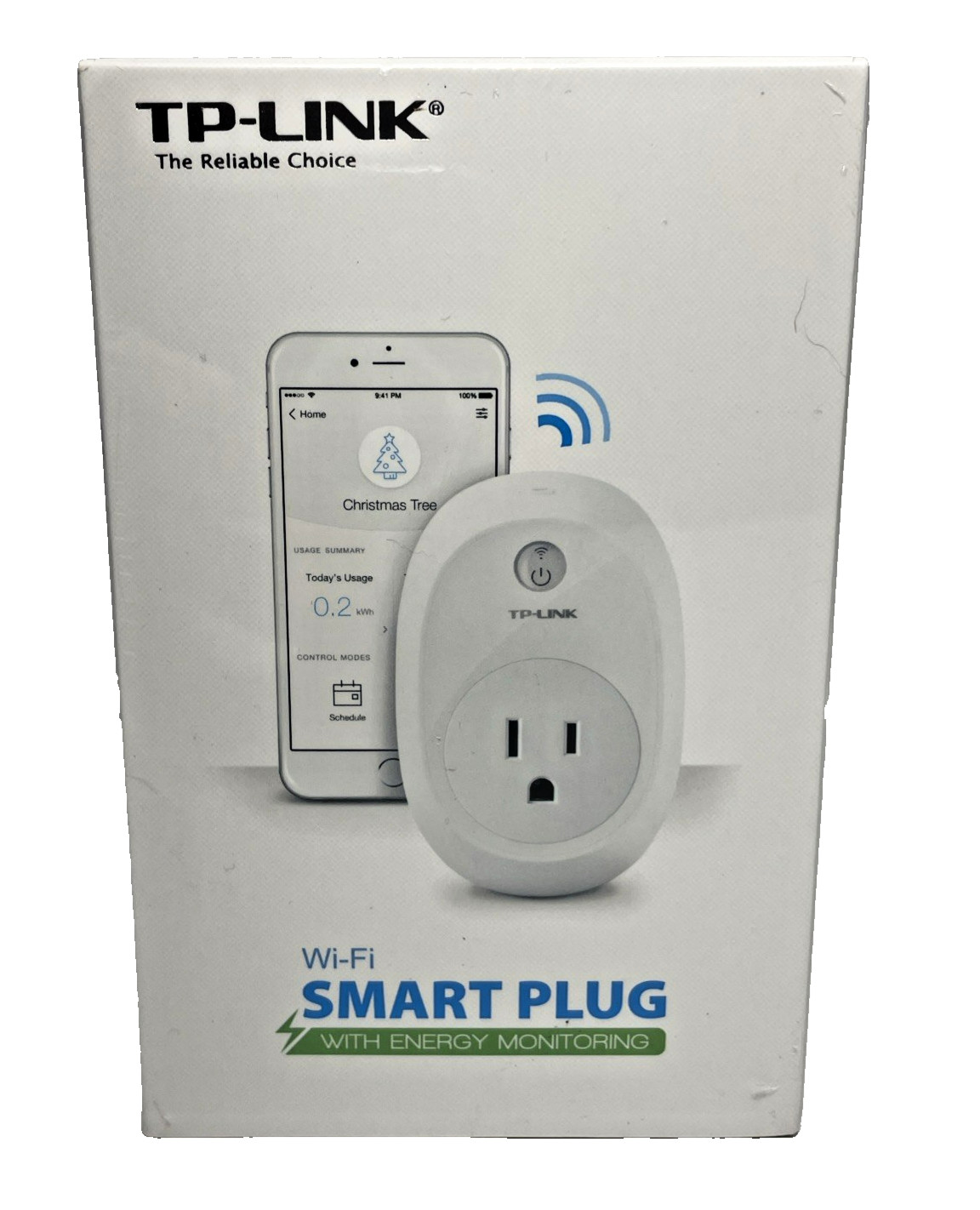 TP-Link Wi-Fi Smart Plug with Energy Monitoring White NIB