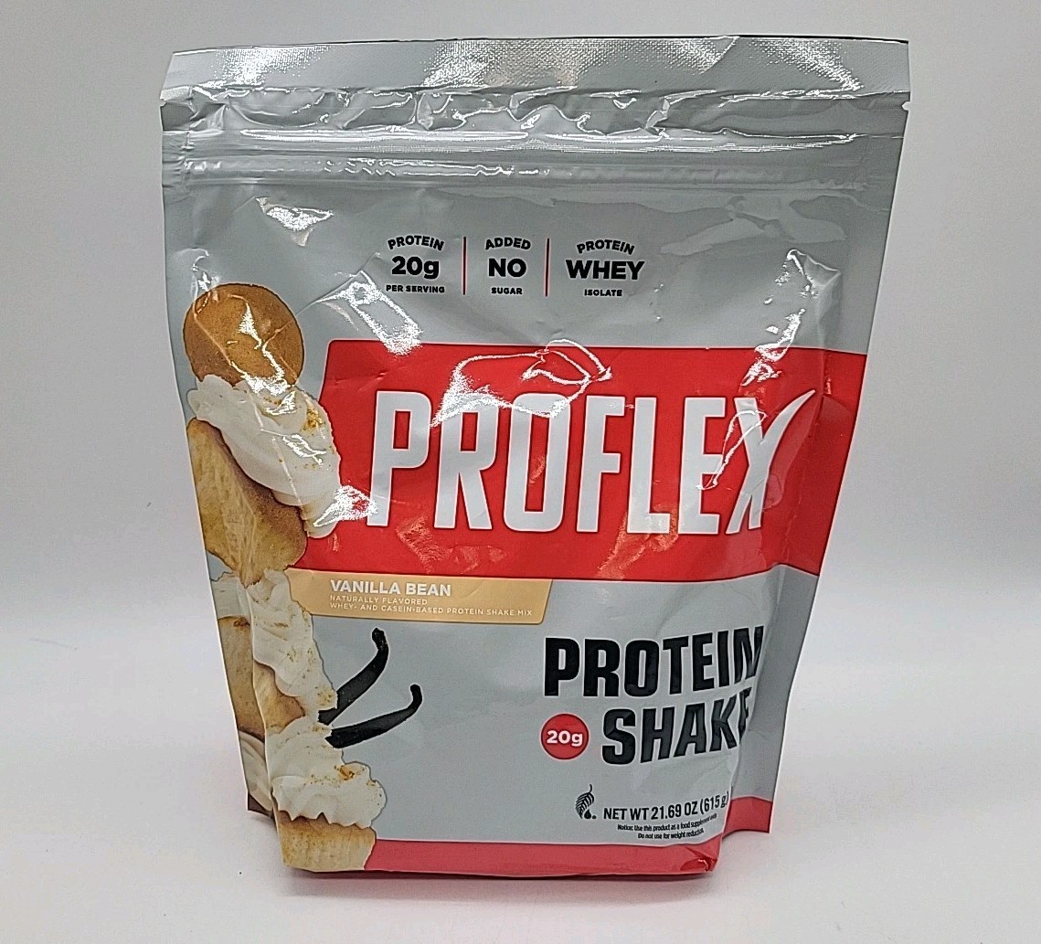 Melaleuca Proflex Protein Shake 21.69 oz Vanilla Bean 20g Protein 02/28 Exp.