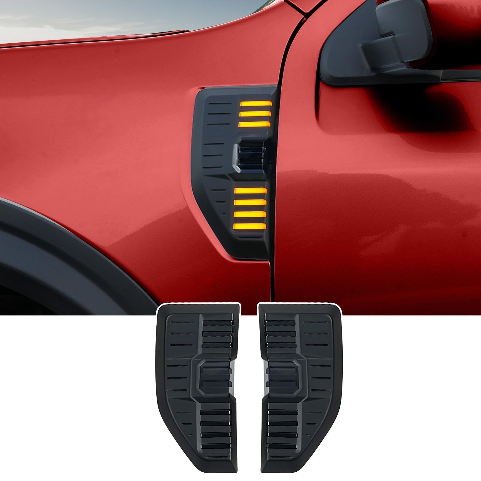 Mabett Side Marker Lights for Ford Maverick 2025-2022 Accessories（Not Fit