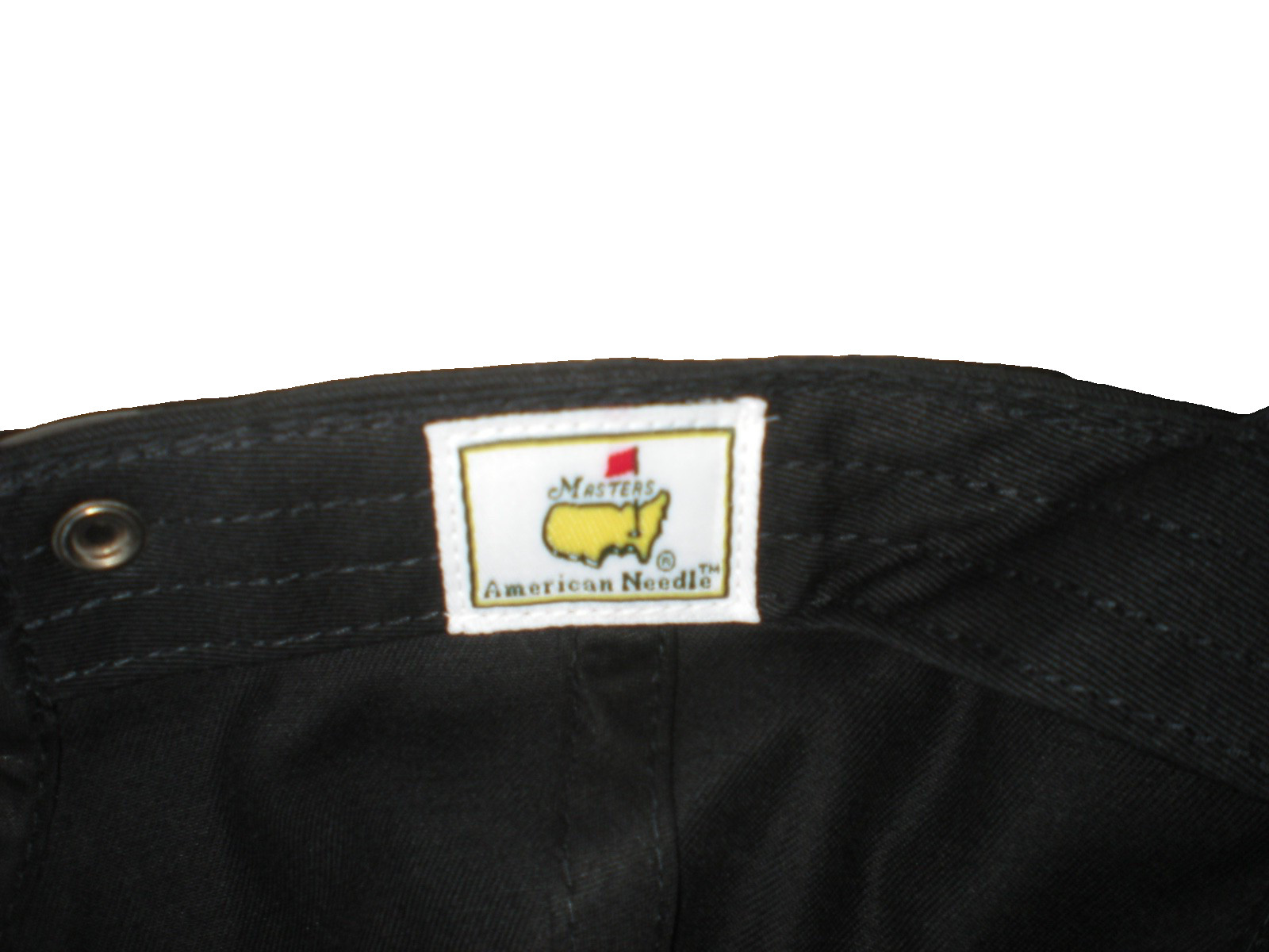 Masters 2015 Championship Black Golf Hat/Cap Adjustable NWOT