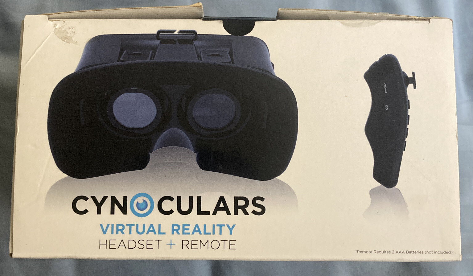 CYNOCULARS Virtual Reality Headset & Remote - As Seen On TV