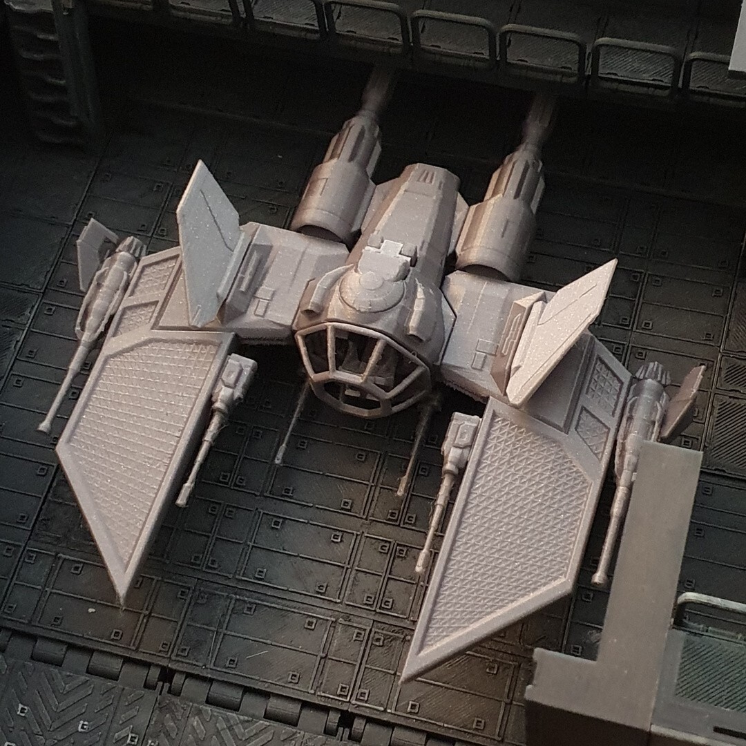 2nd Dynasty - Talon Interceptor Starship - 28mm - Tabletop Play - War Games