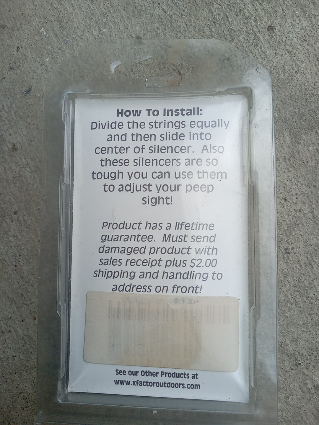 X Factor String Factor String & Cable Silencers 4 pack Black NEW