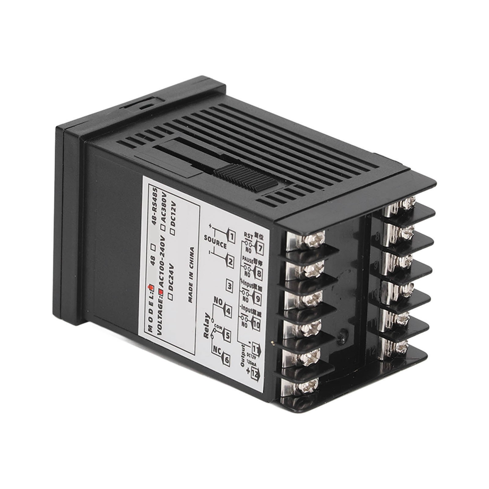 Digital Display Timer Counter Industrial Assembly Line Measuring Device 100‑240V