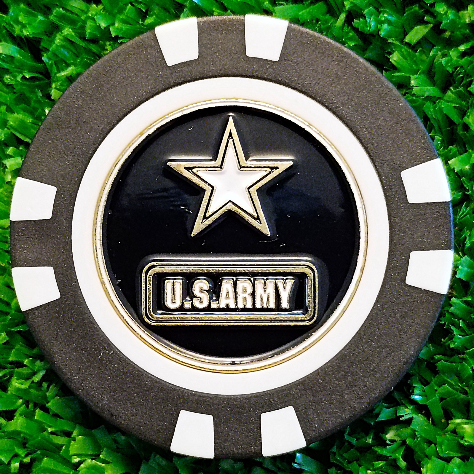 United States Army Golf Ball Marker Poker Chip