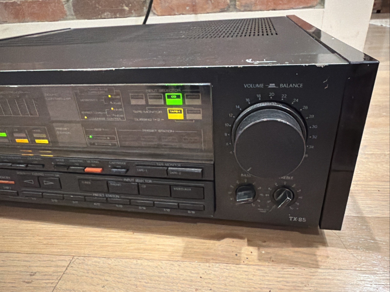 Vintage Onkyo Integra TX-85 Computer Controlled Tuner Amplifier Receiver TESTED