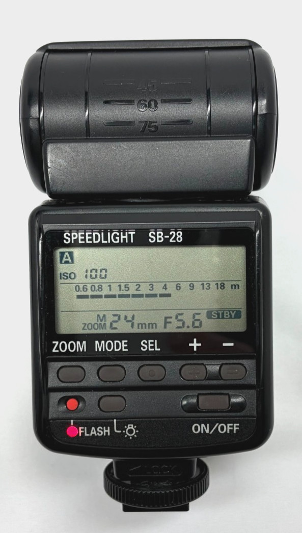 Nikon Speedlight SB-28 Shoe Mount Flash [Mint] Tested w/Pouch 9971