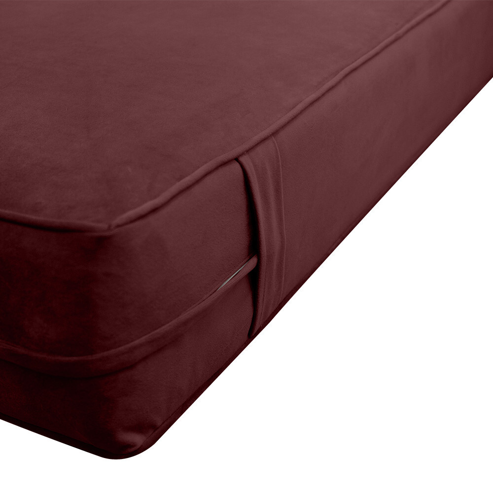 Model V5 TwinXL Velvet SamePipe Indoor Daybed Mattress Pillow Complete Set AD368