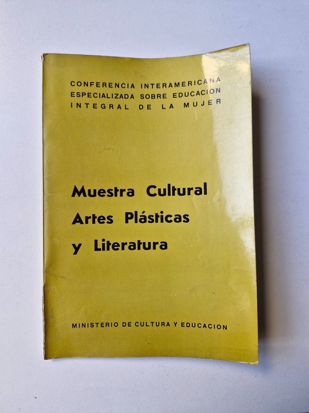 Catálogo - Muestra Cultural Artes Plásticas Y Literatura - Artistas mujeres 1972