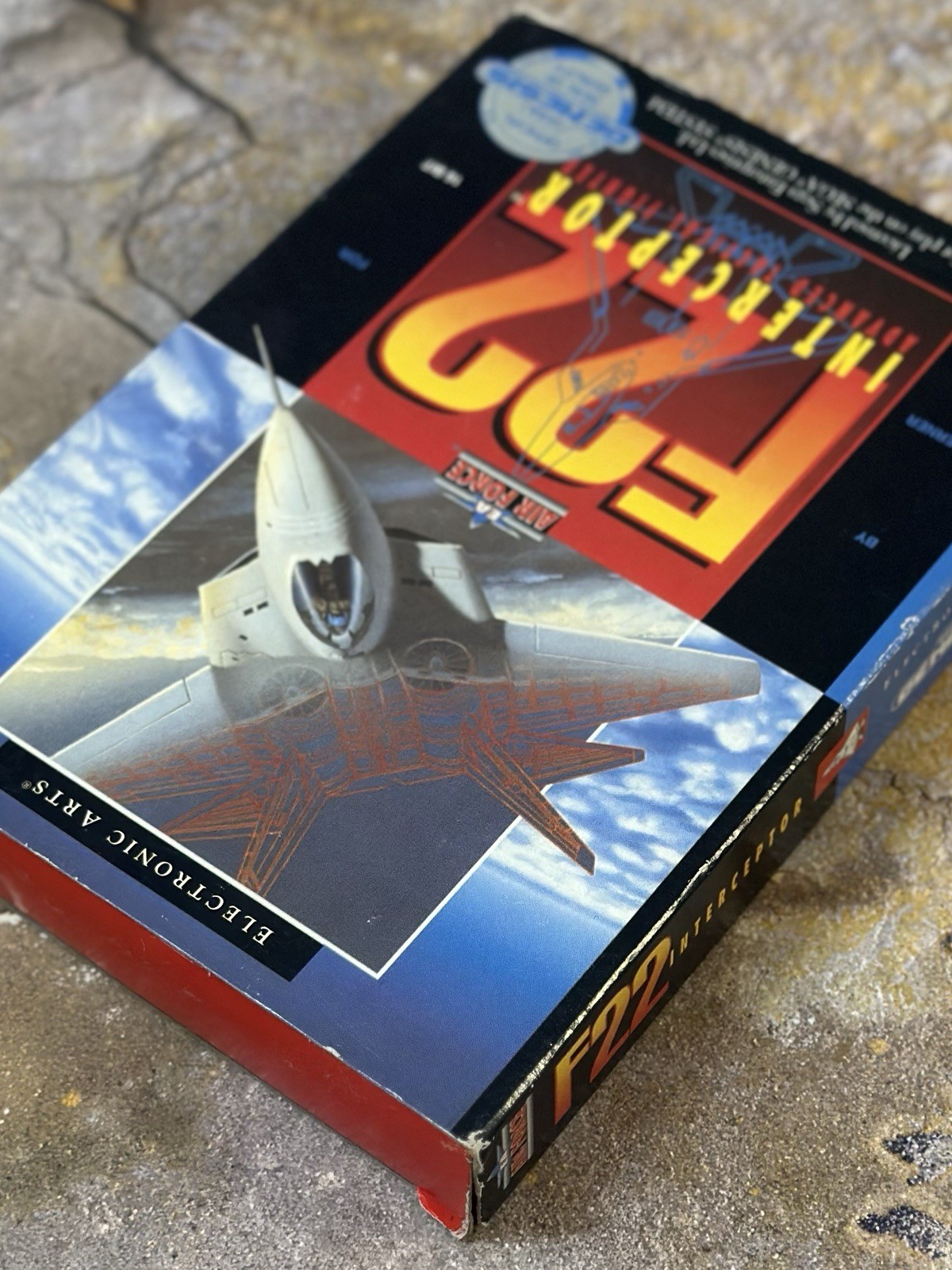 F22 Interceptor Box - Sega Genesis
