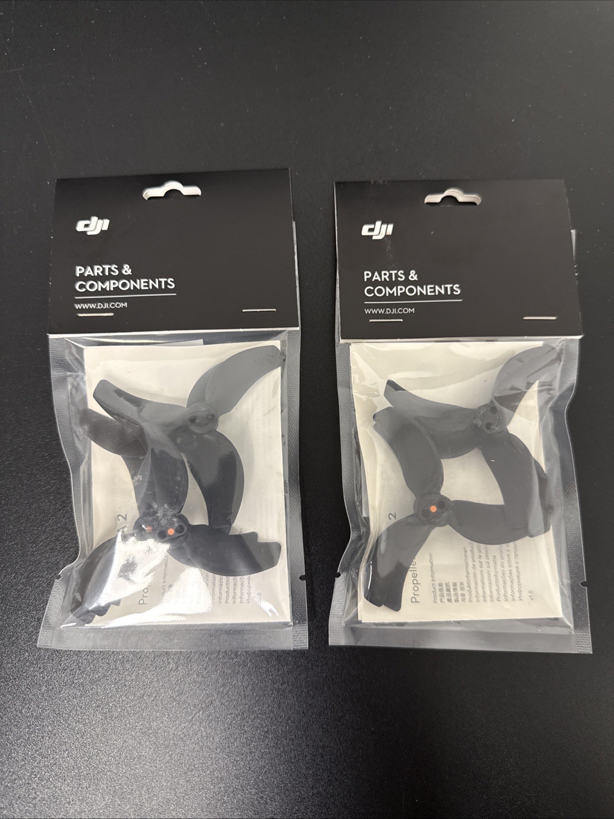Original DJI Avata 2 Propellers - set of 4 - 2 bags, set of 8 total