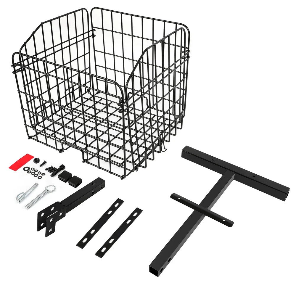 For Most Mobility Scooters Power Chairs w/1" Hitch Receiver Folding Rear Basket