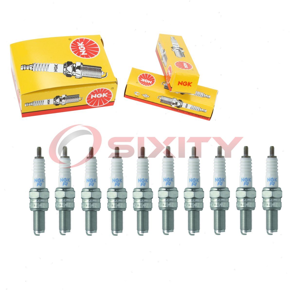 10 pc NGK 6264 CR10E Standard Spark Plugs for U31ESRN 4187 09482-00460 cb