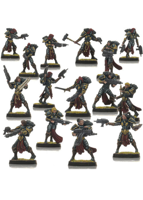 Shield Wolf Miniatures Sisters of Faith x20 28mm Sisters of Battle