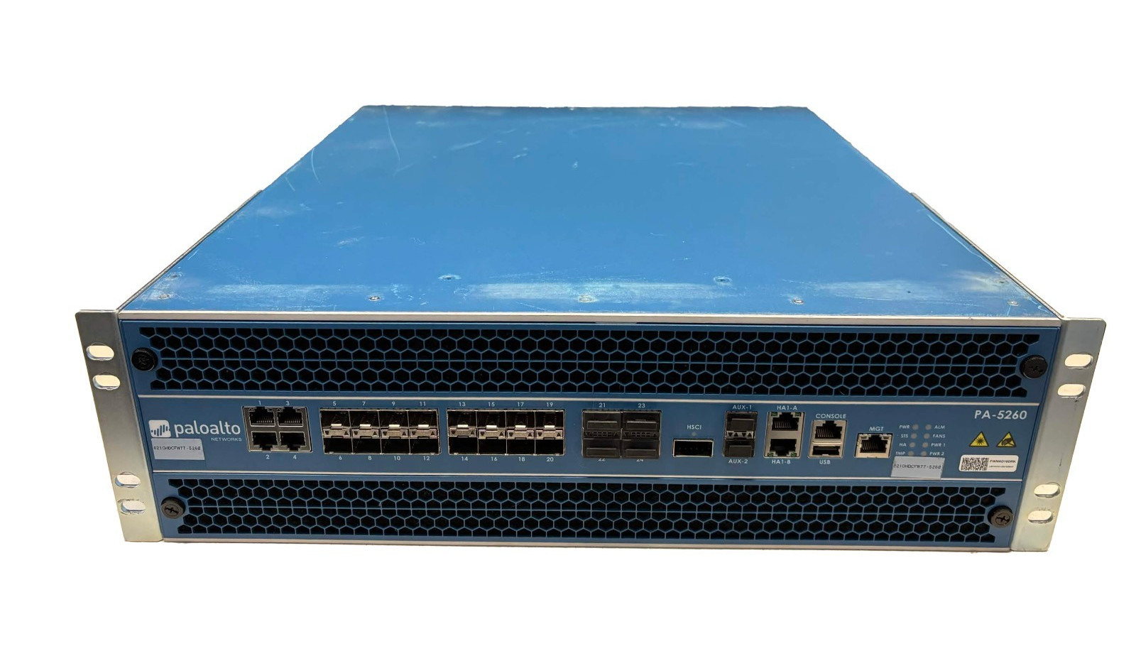 Palo Alto PA-5260 Enterprise Network Security Firewall Appliance w/ 2x AC PSU