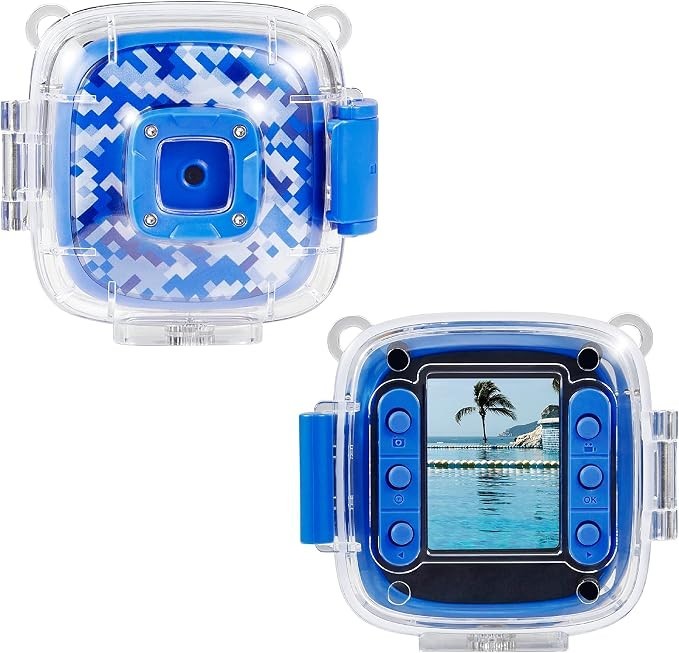 Vivitar Kids Tech Ultimate Kids Action Camera, Waterproof Digital Action Camera