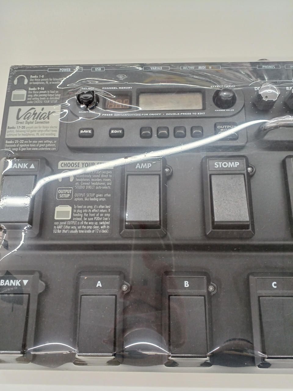 LINE6 Effects Pedal Pod XT Live Used