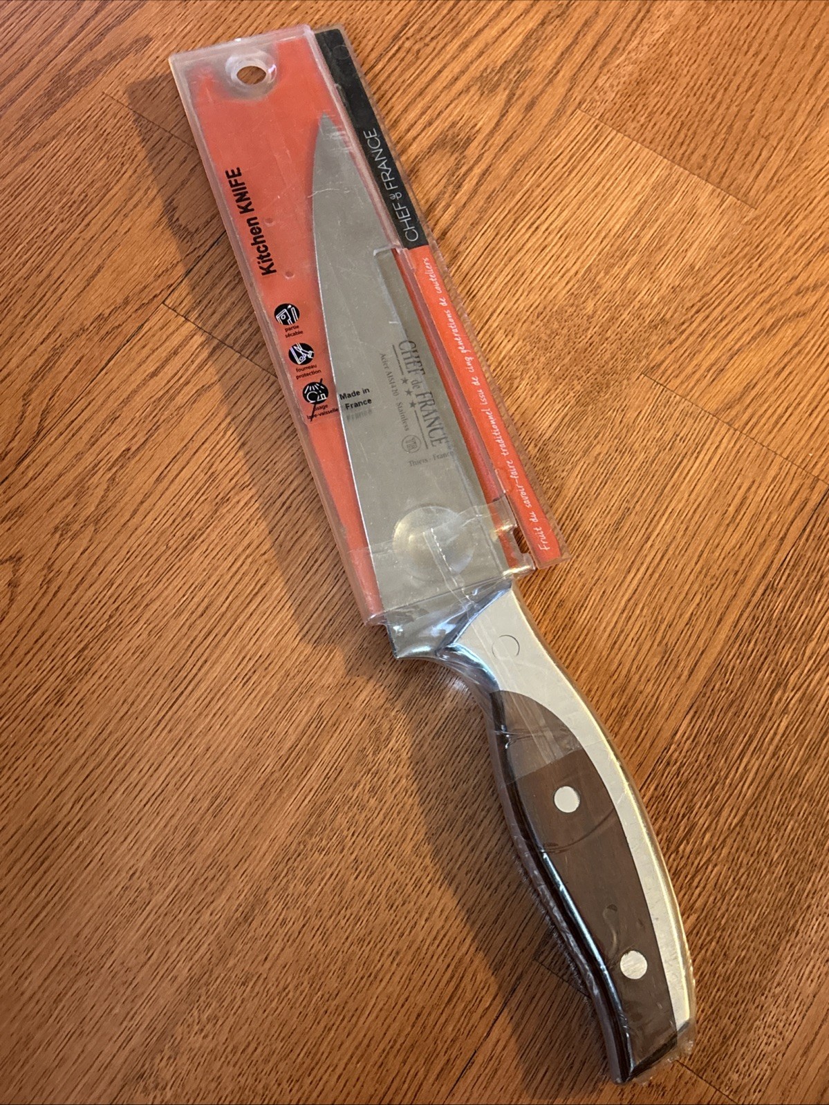 Made In France Chef De France Kitchen Knife Steel 7” Blade