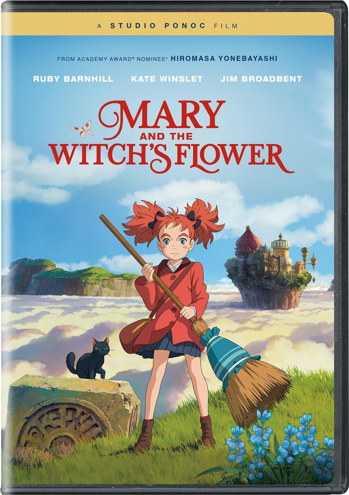 Mary and the Witch's Flower DVD Hana Sugisaki NEW
